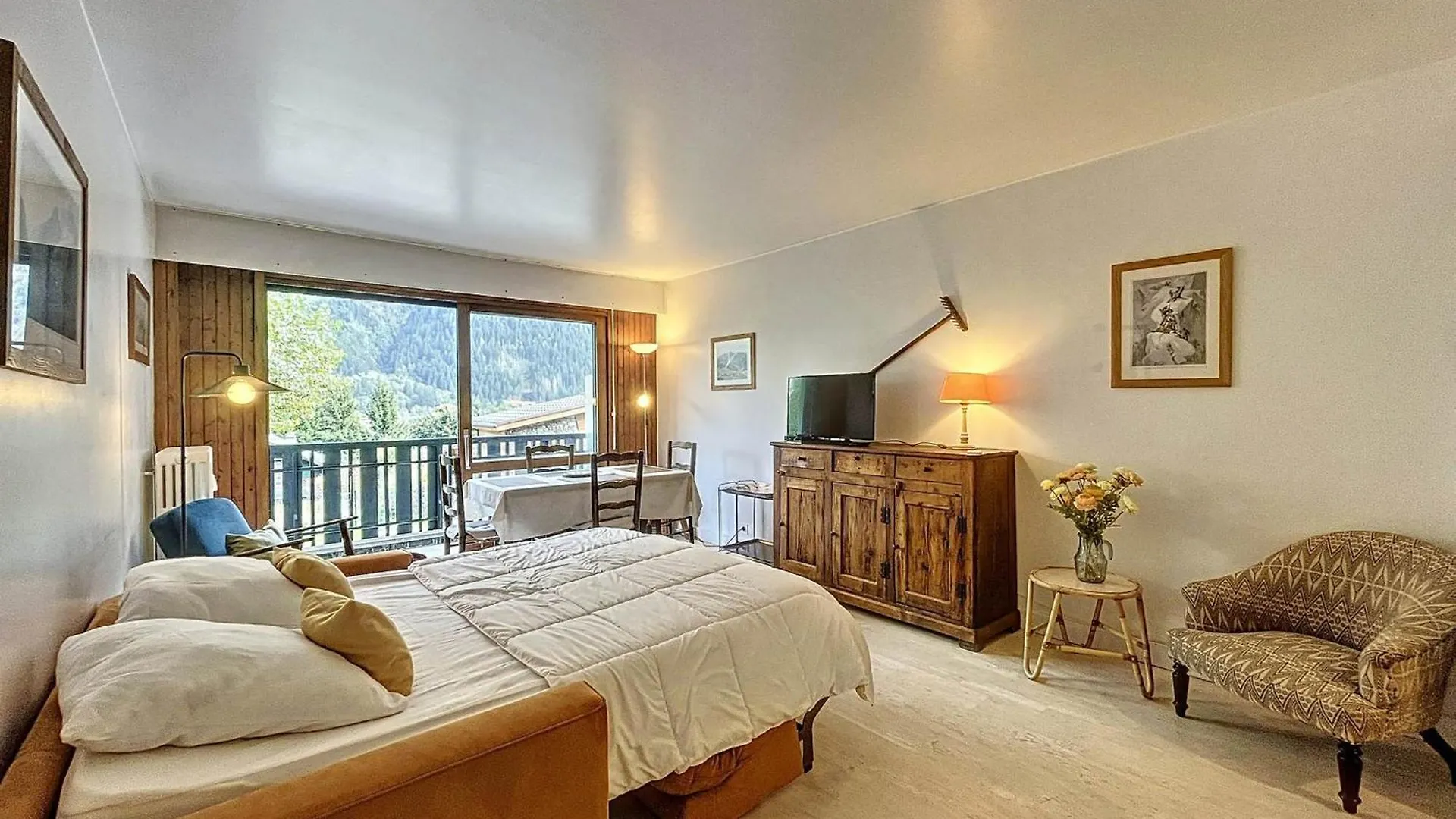 Apartmán T2 45M² 2/4 Pesonnes Centre Chamonix - Fr-1-507-27